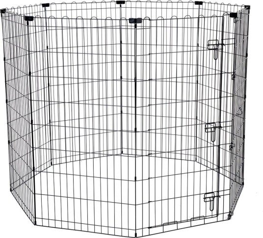 Tiaki Valpeinnhegning I Metall Høy 8 Paneler À B 61 X H 122 cm Tiaki Valpeinnhegning I Metall Høy 8 Paneler À B 61 X H 122 cm