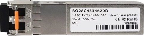 Blueoptics Sfpc-Gbe-Bx10-D-Kompatibel Blueoptics Csfp Bo28c4334620d Sfpc-Gbe-Bx10-D-Bo