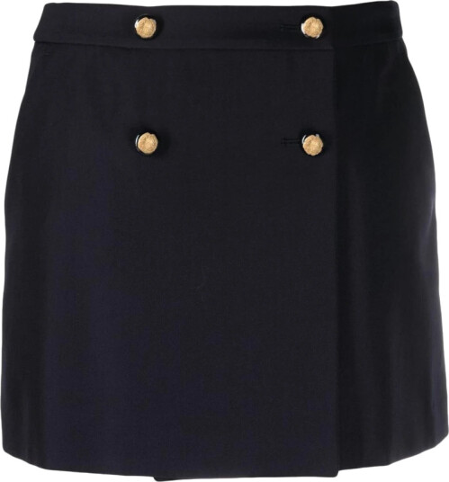 Alexander McQueen Dame Skjørt Blå L, Alexander McQueen Dame Skjørt Blå L,