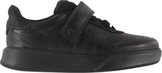 Ecco Sko Gatebane Leather Black/Black/Black Ecco 29 Sko Svart