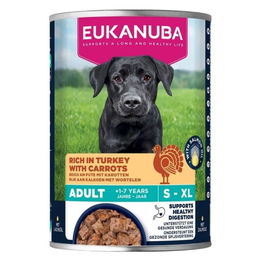 Eukanuba Våt Hundefôr med Kalkun og Gulrøtter 400g Eukanuba Våt Hundefôr med Kalkun og Gulrøtter 400g