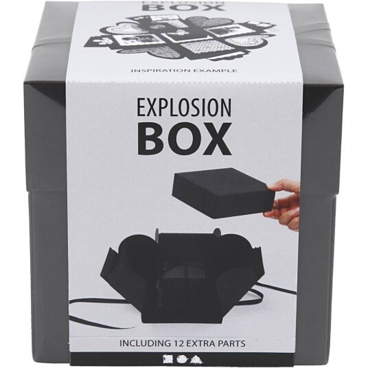 Explosion box Black 25378 Explosion box Black 25378
