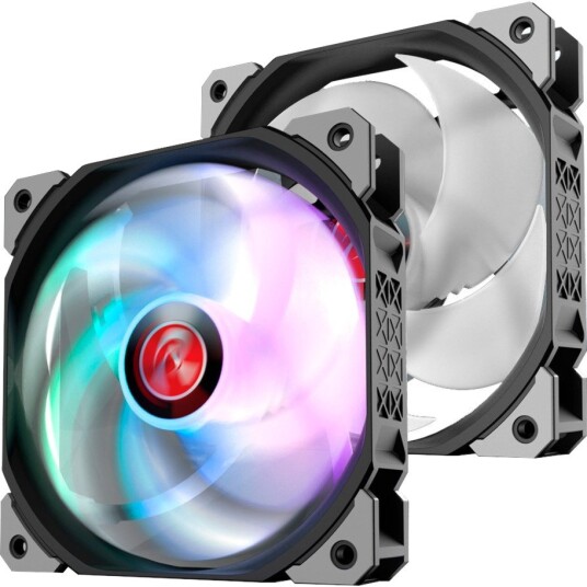 Raijintek Ageras 12 ARGB-2 PC-vifte 120mm Svart