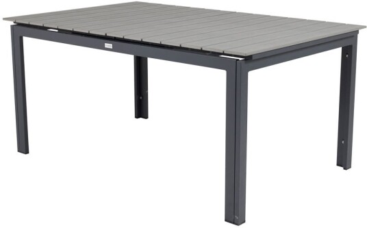 Levels hagebord inkl. tilleggsplate 160, 240 cm svart, grå.