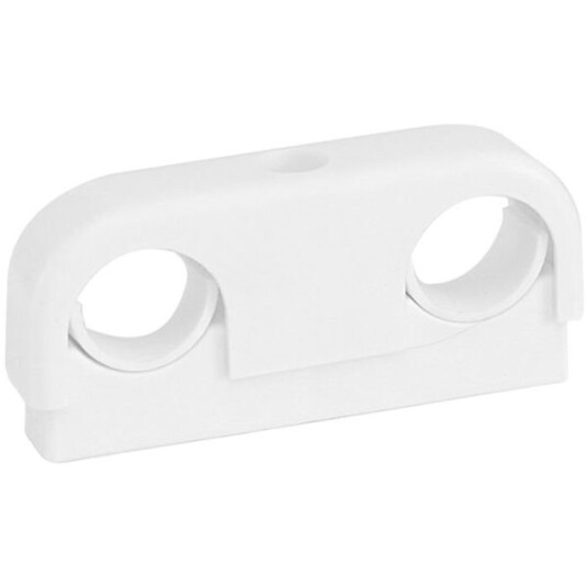 Faluplast Original 16900 Rørklemme dobbel 22-28 mm hvit Installasjon Faluplast Original 16900 Rørklemme dobbel 22-28 mm hvit Installasjon