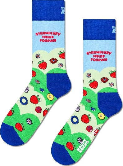 Happy Socks The Beatles Strawberry Fields Sock Green 41 46
