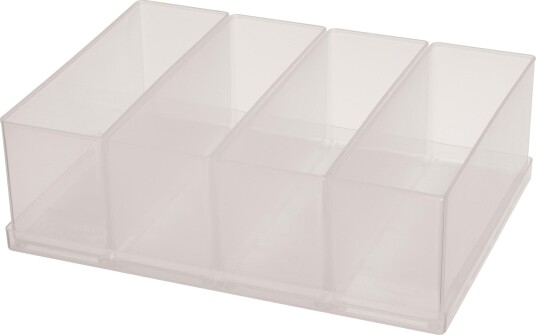 Raaco 136518 Innsats 69 x 220 x 160 mm 4 rom (i bredden), Garasjeinnredning & oppbevaring