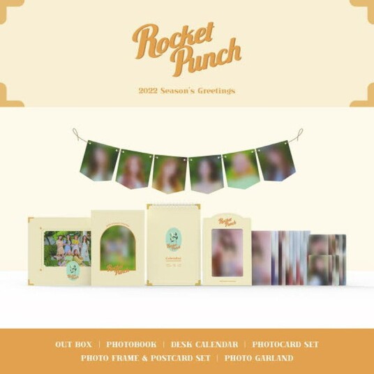 2022 Season's Greetings (Incl. 68pg Photobook, 28pg Desk Calendar, 12pc Photocard Set, Photo Frame &
