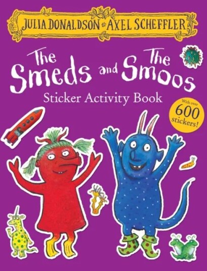 The Smeds and the Smoos Sticker Book av Julia Donaldson
