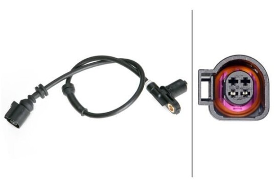Sensor, ABS HELLA 6PU 010 039-301