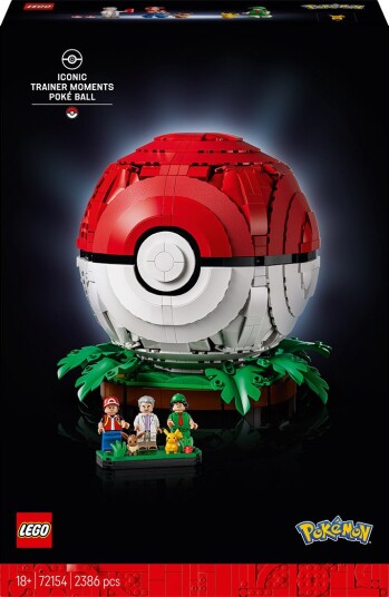 Lego Pokémon 72154 Pokéball med Ikoniske Trenerøyeblikk