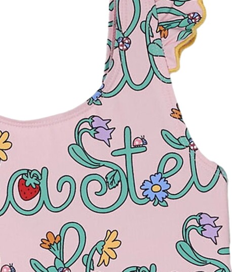 Stella McCartney Kids Badedrakt Rosa m. Blomster Stella McCartney Kids 12 år 152 Badetøy