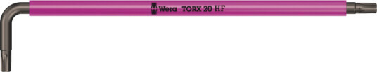 Wera 967 SXL HF TORX® WINKELSCHLÜSSEL MULTICOLOUR MIT HALTEFUNKTION LANG