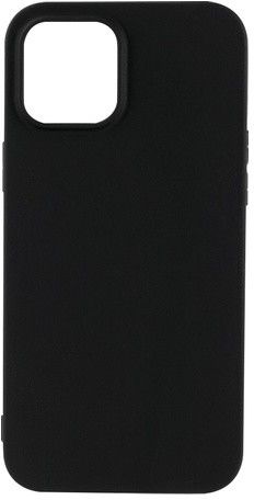 Essentials TPU Baksidedeksel for iPhone 12 Pro Max - Sort Essentials TPU Baksidedeksel for iPhone 12 Pro Max - Sort
