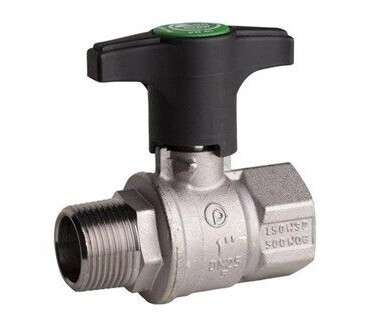 Pettinaroli F x m heavyduty fullway ball valve extended plastic lever