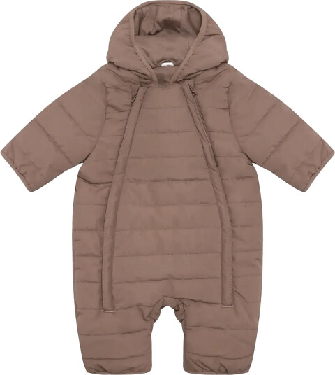 Blå Wholesuit W. Lining Quilted Brown 92