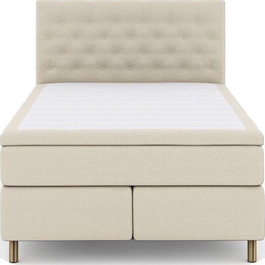Select No 4 Kontinentalseng 160x200 Fast Beige/Kobberben