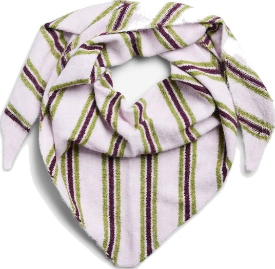 Pieces Pcerin Triangle Scarf   LIGHT LILAC   One Size
