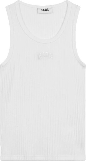 Gcds Dame Topper Hvit XS, Gcds Dame Topper Hvit XS,