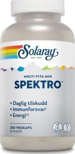 Solaray Spektro M/jern 250 Kps Solaray Spektro M/jern 250 Kps
