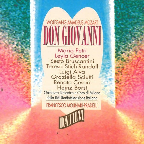 Petri, Bertola  Mozart: Don Giovanni K 527  CD