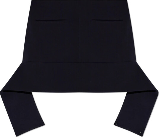 Courrèges Dame Skjørt Blå XS, Courrèges Dame Skjørt Blå XS,