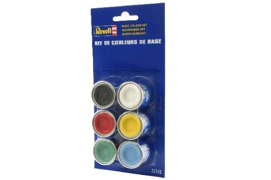 Toymax Emalje Basic Fargesett 6 x 14 ml for Modellbygging
