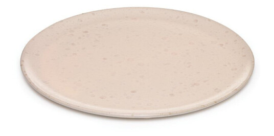 Aida Raw tallerken 23 cm nude med prikker
