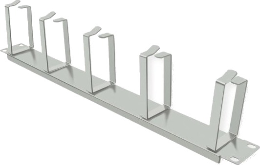 Value Kabelkanal 1U Lysegrå 483 mm Value Kabelkanal 1U Lysegrå 483 mm