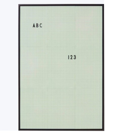 Design Letters bokstavstavle A2 grønn