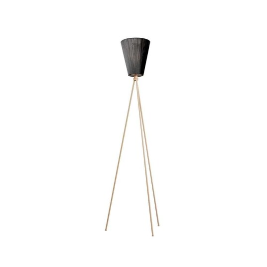 Northern - Oslo Wood Gulvlampe Beige/Svart