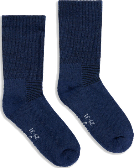 Bergans Essentials Mid Merino Sock Junior 3pk Blå 25 28 Bergans Essentials Mid Merino Sock Junior 3pk Blå 25 28