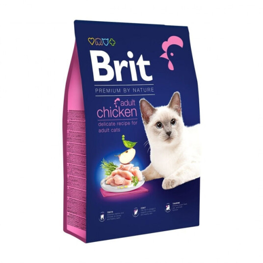 Brit Premium By Nature Cat Adult Chicken (1.5 kg)