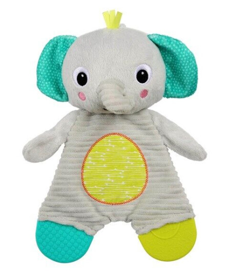 Bright Starts Snuggle & teether w. elephant