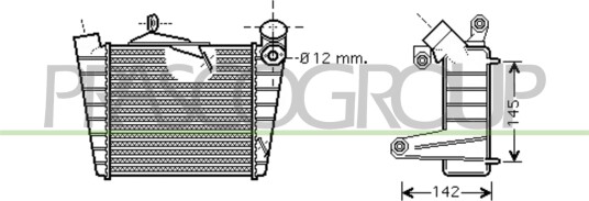 Intercooler PRASCO SK320N001