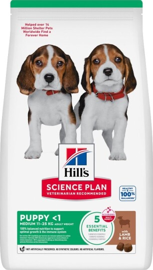 Hill'S Canine Puppy Lam & Ris 2 X 14 kg