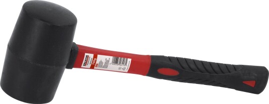 Hero-Tools Gummiklubbe Svart Med Fiberskaft 700 g