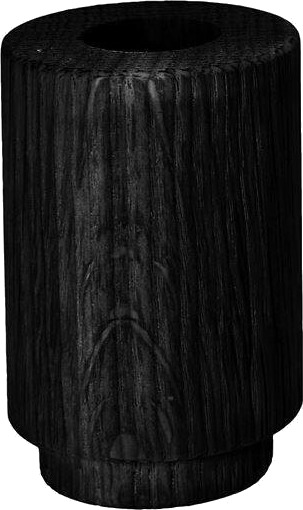 Andersen  Create Me lysestake H7,5 cm svart eik