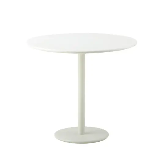 Cane line Go kafébord Ø80 cm White white Cane line Go kafébord Ø80 cm White white