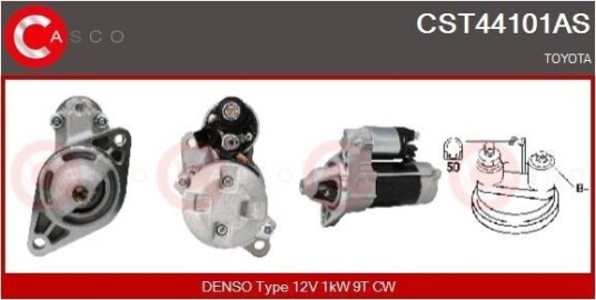 CASCO CST44101AS Starter CASCO CST44101AS Starter