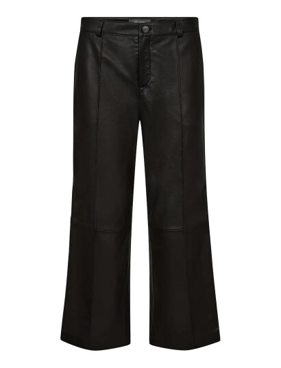 MOS MOSH Mmcomo Leather Pant - Black - 34