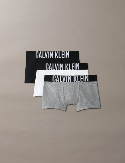Calvin Klein 3Pk Trunk Black 164-170