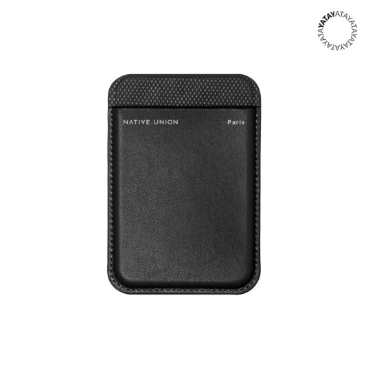 Native Union CLIC (RE)CLASSIC MagSafe Kortmappe V2   Svart