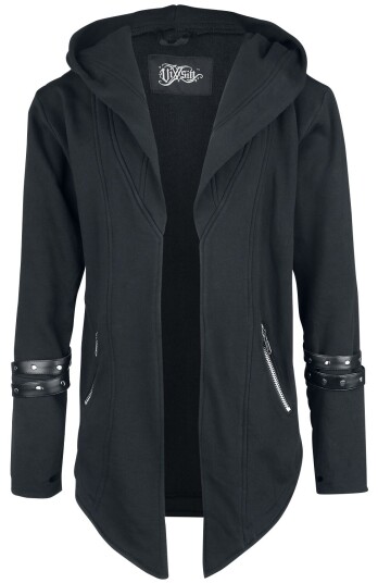 Vixxsin - Goth Cardigan - Archer Hood - S til XXL - Herrer - svart