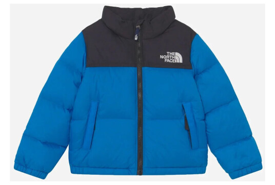 The North Face Kids Retro Nuptse Jacket - Clear Lake The North Face Kids Retro Nuptse Jacket - Clear Lake