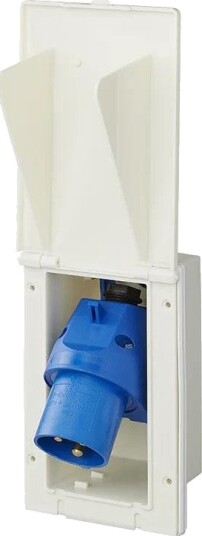 ProPlus 112203853 Innfelt CEE Stikkontakt - 16A, IP44, 160x100 mm - Hvit