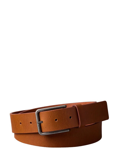 Calvin Klein Warmth Buckle Smooth 35Mm - Brown - 100
