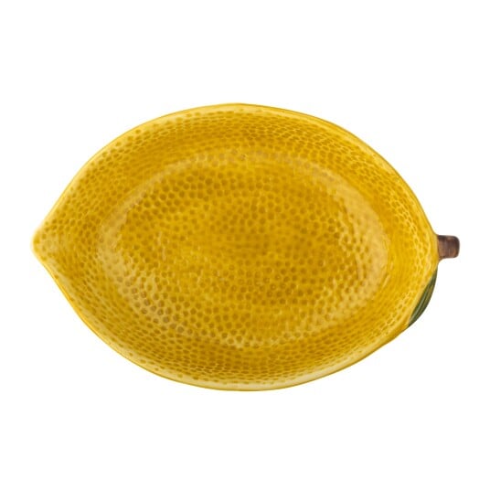 Bloomingville Limone skål 26x18 cm Gul