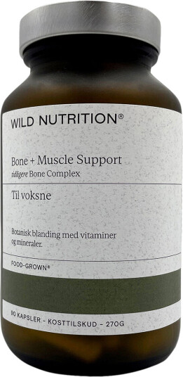 Wild Nutrition Ben + Muskel støtte - 90 Kapslar Wild Nutrition Ben + Muskel støtte - 90 Kapslar