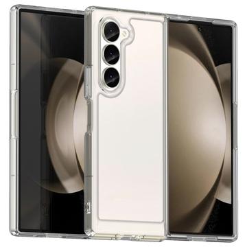 Samsung Galaxy Z Fold6 Anti-Shock Hybrid-deksel Gjennomsiktig